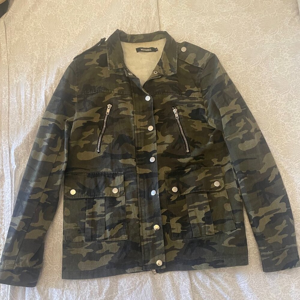 Missguided Utility Jacket - size 4